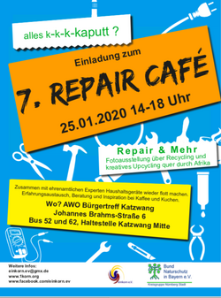 Repaircafé im Nürnberger Süden feiert 2-Jähriges!