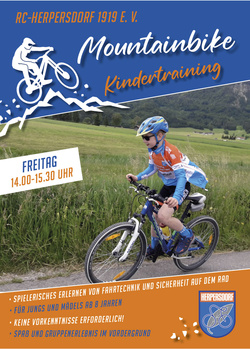 RC Herpersdorf bietet Mountainbike Kids Training an