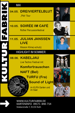 KIKA-Star, folklorefreie Volksmusik und Live Techno