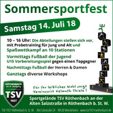 Sommersportfest des TSV Röthenbach St. W.