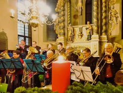 Adventskonzert des Blasorchester Pyrbaum in der Kirche St. Nikolaus Wendelstein