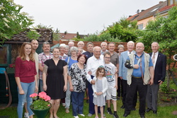 Hans Horalek feierte in Wendelstein jetzt bei guter Gesundheit den 85.Geburtstag