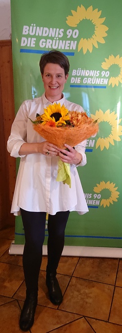 Carolin Töllner als Bürgermeisterkandidatin für BÜNDNIS 90 / DIE GRÜNEN nominiert