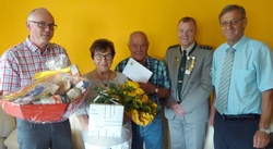 Rosi und Gerhard Schmidbauer feiern Goldene Hochzeit
