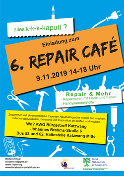 Repair und Mehr im Nürnberger Süden – das Repair-Café in Katzwang