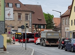 Fußgängersicherheit in Kornburg