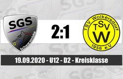 SGS D2 Kreisklasse - Spieltag 1