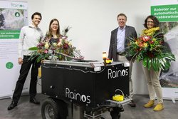 Deutscher Innovationspreis Gartenbau 2020 für Blumen Schwarz und Innok Robotics