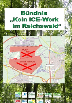 Kein ICE-Werk im Nürnberger Reichswald