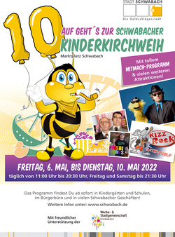 Schwabacher Kinderkirchweih vom 06. bis 10. Mai