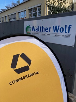 Walther Wolf GmbH als Gastgeber vom "Puzzle-Talk" der Commerzbank
