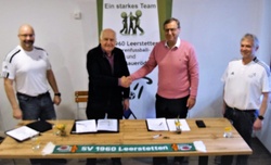 Maueröder GmbH & Co. KG verlängert Sponsor-Vertrag beim SV Leerstetten!
