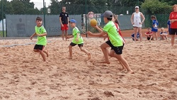 Handball-Minis go Beachhandball