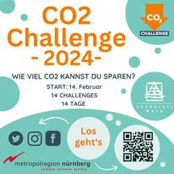 14-tägige CO2-Challenge in der Metropolregion Nürnberg