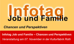  Infotag Job und Familie – Chancen und Perspektiven 