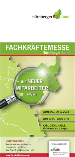 Erste Fachkräftemesse im Nürnberger Land startet am 20. Oktober