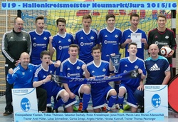 Toller Erfolg der U19 Fußballer der JFG Wendelstein bei der Endrunde zur Hallenkreismeisterschaft!