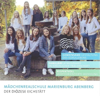 Mädchenrealschule Marienburg Abenberg der Diözese Eichstätt