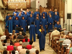 Gospelgottesdienst mit dem Wilson-Gospelchor in der Johanneskirche Schwand