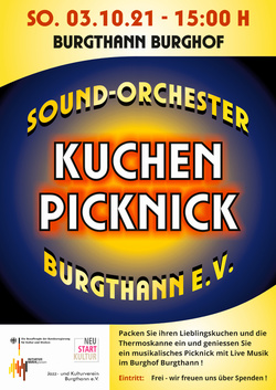 Kuchen-Picknick mit dem Sound-Orchester Burgthann