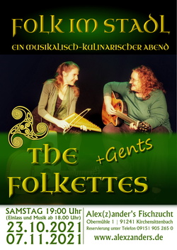 Folk im Stadl - Musik, Whisky und Kulinarik mit „The Folkettes“