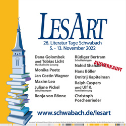 LesArt - 26. Literaturtage Schwabach
