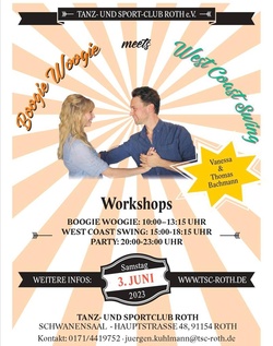 Workshops „Boogie Woogie meets West Coast Swing“