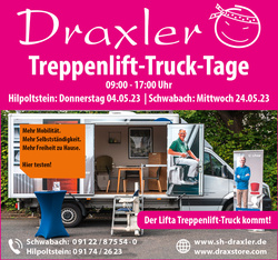 Treppenlift Truck-Tag in Hilpoltstein