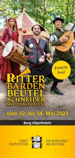 Mittelalterfest Hilpoltstein - Ritter, Barden, Beutelschneider