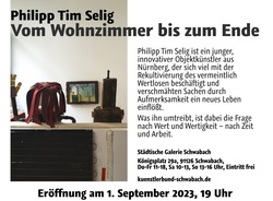 Philipp Tim Selig -- Vom Wohnzimmer bis zum Ende