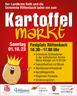Kartoffelmarkt in Röttenbach
