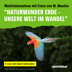 Live-Fotoshow „Naturwunder Erde – Unsere Welt im Wandel" in Roth