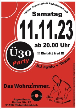 Ü30-Party in Rednitzhembach