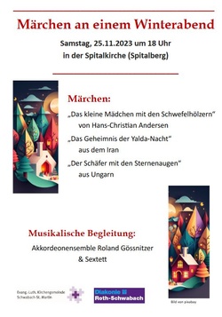 Märchenabend in der Spitalkirche in Schwabach