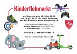 Kinderflohmarkt TSV Kornburg